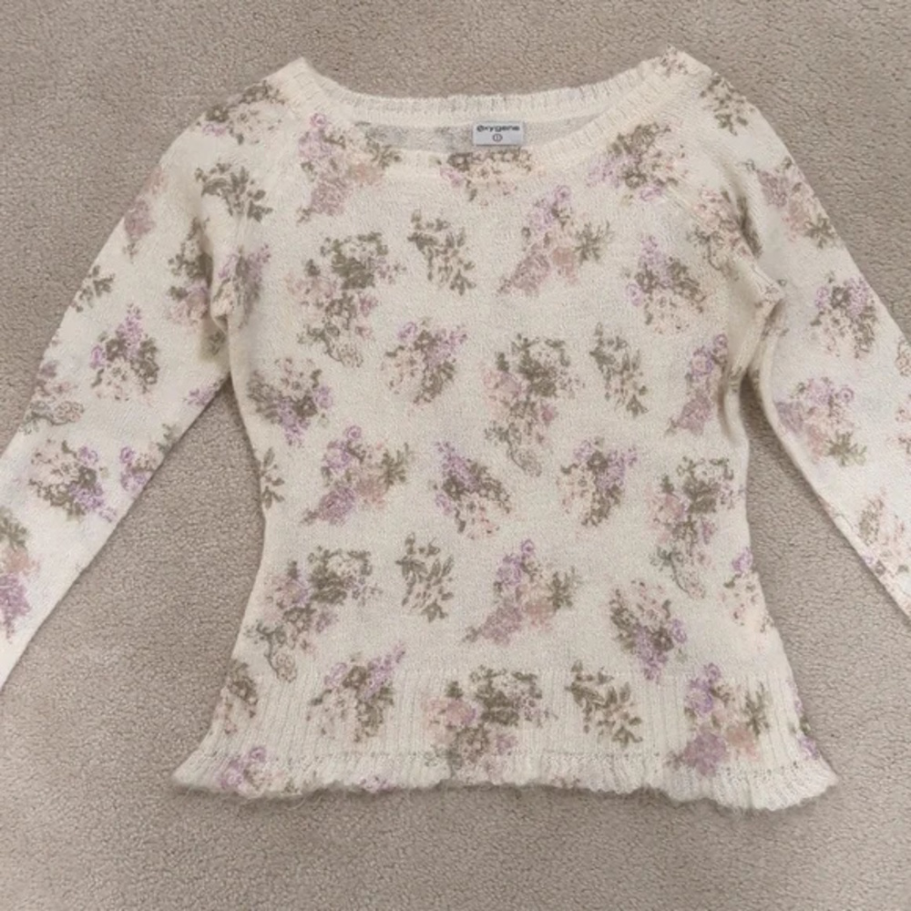 Floral Sweater